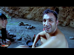  - Natural bigtits asian pornstar Sharon Lee anal sex in a cave