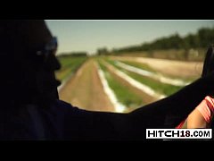  - Beautiful Sabrina Banks gets tied and fucked in the car