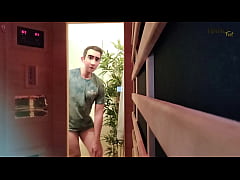  - STEP GAY DAD - 1HR SAUNA - SURROUNDED BY NAKED MEN THIS CLOSET GAY HUSBAND FEELS THE HEAT TURNED UP