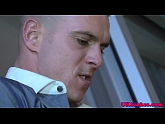  - Horny english poof on knees sucking