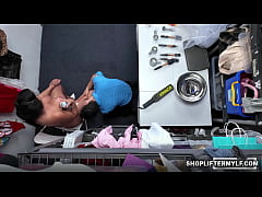  - Zoey Foxx about to learn two things one theres no escaping this and two her massive tits and big round ass can get her out of pretty much anything