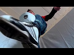  - trampling gay jeans fetish spit sneakers shoes hd720