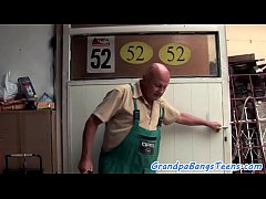  - Sweet teen asslicked and fucked by grandpa