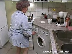  - Sarah getting help in the kitchen 3 dicks included