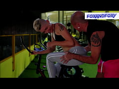  - Anal fuck in the public GYM. Part 2