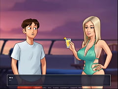  - Summertime Saga Cap 64 - follando con mi amiga rubia en un yate