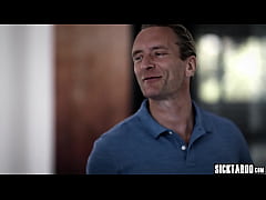  - Petite teen Lily Larimar could not have a stepdad so she found new one