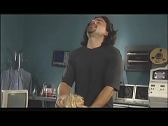  - Guy working at Madam Industries needs to test abilities of new prototype product: busty anthropomorphous robot device who is exact clone of stunning blonde Brittney Skye