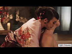  - Ladyboy Kasey Kei fucks a petite brunette