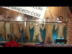  - Cumdrenched euro amateur rimming ass at party