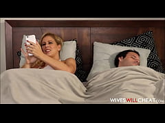  - Big Tits & Ass Wife Cherie DeVille Caught Cheating On Cuckold Husband With Black Guy From Internet