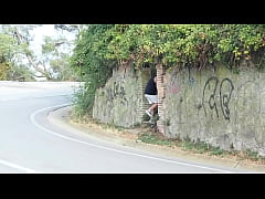  - Rough Bareback Outdoors in Abandoned House With Hot Muscle Hard Top