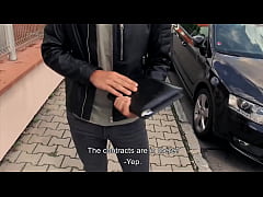  - Sexy Twink Bends Over Moans As He Gets His Ass Rammed Hard In Public For Some Money - CZECH HUNTER 557