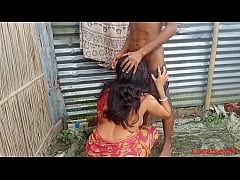  - Bengali Bhabi Fuck With A Red Clower  Saree with Husband (Official video By Localsex31)
