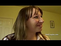  - Chubby and chatty girlfriend in fishnet stockings