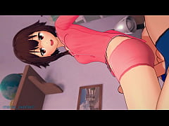  - Konosuba Megumin wearing pajama (Thigjobs)