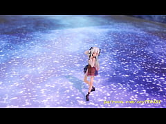  - noVR mmd Ayame dance 3d hololive