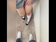  - Sexo Publico con ESTUDIANTE Puta Mexicana! FOLLANDO RAPIDITO con Mi VECINA Colegiala Mexicana en la AZOTEA Mientras LAVA la ROPA, Sus Papas la Mandaron a Lavar la ROPA y Regresó BIEN COGIDA! Video Casero Real! (Segunda Parte)