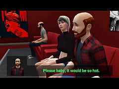  - Shy Wife Shared with Strangers at Porn Cinema - Part 1 - DDSims