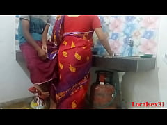  - Desi Bengali desi Village Indian Bhabi Kitchen Sex In Red Saree ( Official Video By Localsex31)