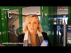  - My Dirty Hobby - Curious student get's fucked in a car