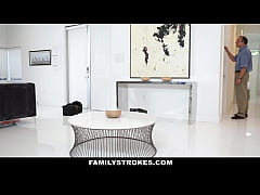  - Latina stepmom with huge ass and big tits helps her stepson