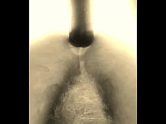  - Dildo anal male solo play