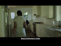  - RoughFamily - Prudish Milf Dicked by her Step Daughter's Boyfriend || Penny Barber, Van Wylde