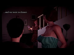  - 3d Shemale step Mother, step Sister and step Brother have Sex - Futa on male, Anal animation and CUM on MILF