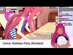  - VTuber LewdNeko Plays Koikatsu Party Part 4