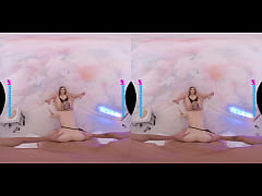  - Bubble butt babes tagteam your big dick in VR threesome