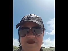  - O que será que aprontei na praia?