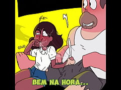  - A VIDA SECRETA DE CONNIE,o Senhor Universo senta a rola na safada!