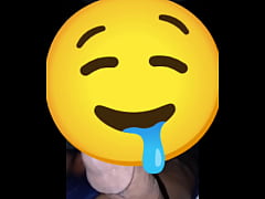  - DarkChocolateBarbie took my soul and kept sucking after this super sloppy blowjob