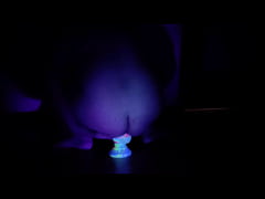  - GoldenChibre - Another video this UV dildo