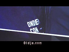  - Big boobed married young babe gets caught fucking an old guy