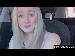  - New girl in porn - public