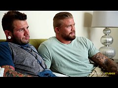  - NextDoorBuddies Hot Tatted Beefcake's First Time!!