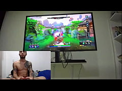  - This boy gets playing video games naked