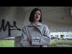  - Public Agent Cute little Russian loves to ride cowgirl on a big fat cock