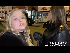  - Catching Girls In The Street Ends Up In Double Penetration Foursome DP