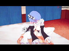  - Rem fucking Hard ahegao face | 5 | Big Boobs maid Re: Zero | Watch the full and POV version on Sheer or PTRN: Fantasyking3