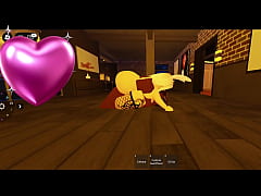  - Snowbunny se encuentra con la polla BBC en roblox