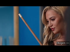  - Deeper. Gorgeous Curvy Blonde Blake Blossom Takes A Huge BBC