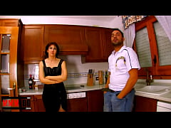  - Mature housewife ass fucked in the kitchen and facial cumshot