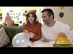  - For this reason, your stepdaughter should not wear a miniskirt without panties. Horny stepfather fucks his stepdaughter while his wife prepares the party for New Year's 2024.