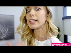  - Stepsister teen Haley Reed by her sinner bro during choir practise