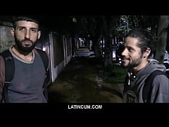  - Two Traveling Spanish Latino Guys Fuck Each Other For Cash POV