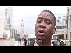  - Ebony Stepdaughter Shows Her Gratitude With Her Mouth