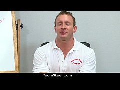  - InnocentHigh Young blonde Bailey Blue classroom sex